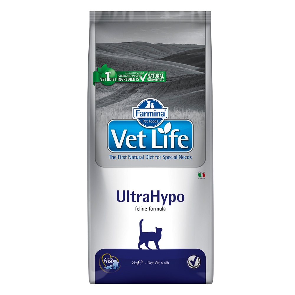 Farmina Vet Life Cat Ultrahypo - Sparpaket: 3 x 2 kg von Vet Life Cat