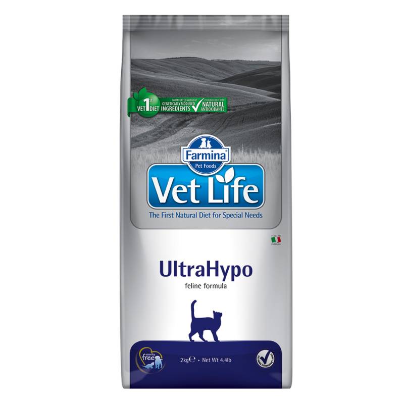Farmina Vet Life Cat Ultrahypo - Sparpaket: 3 x 2 kg von Vet Life Cat