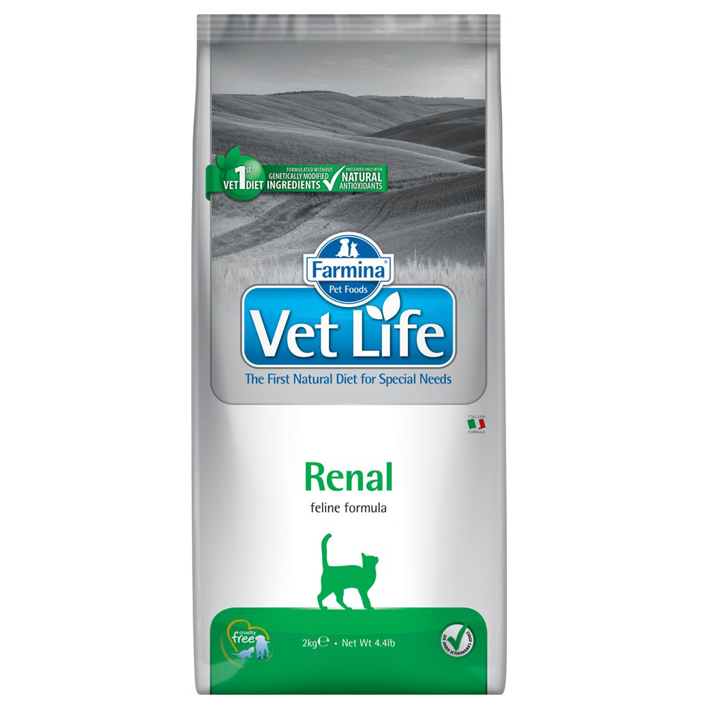 Farmina Vet Life Renal Feline - Sparpaket: 3 x 2 kg Farmina Vet Life Renal Feline - Sparpaket: 3 x 2 kg von Vet Life Cat