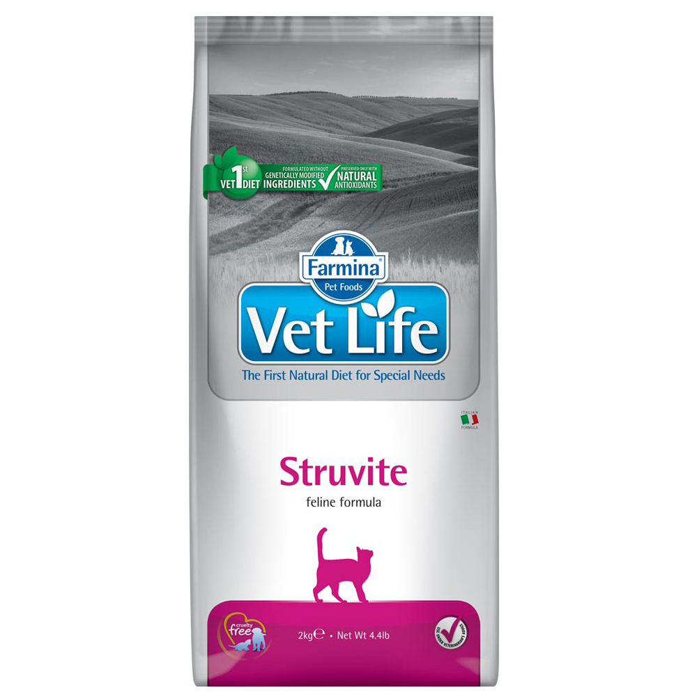 Farmina Vet Life Struvite Feline - Sparpaket: 3 x 2 kg von Vet Life Cat