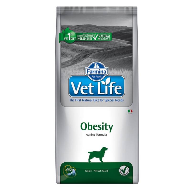 Farmina Vet Life Dog Obesity - 12 kg von Vet Life Dog