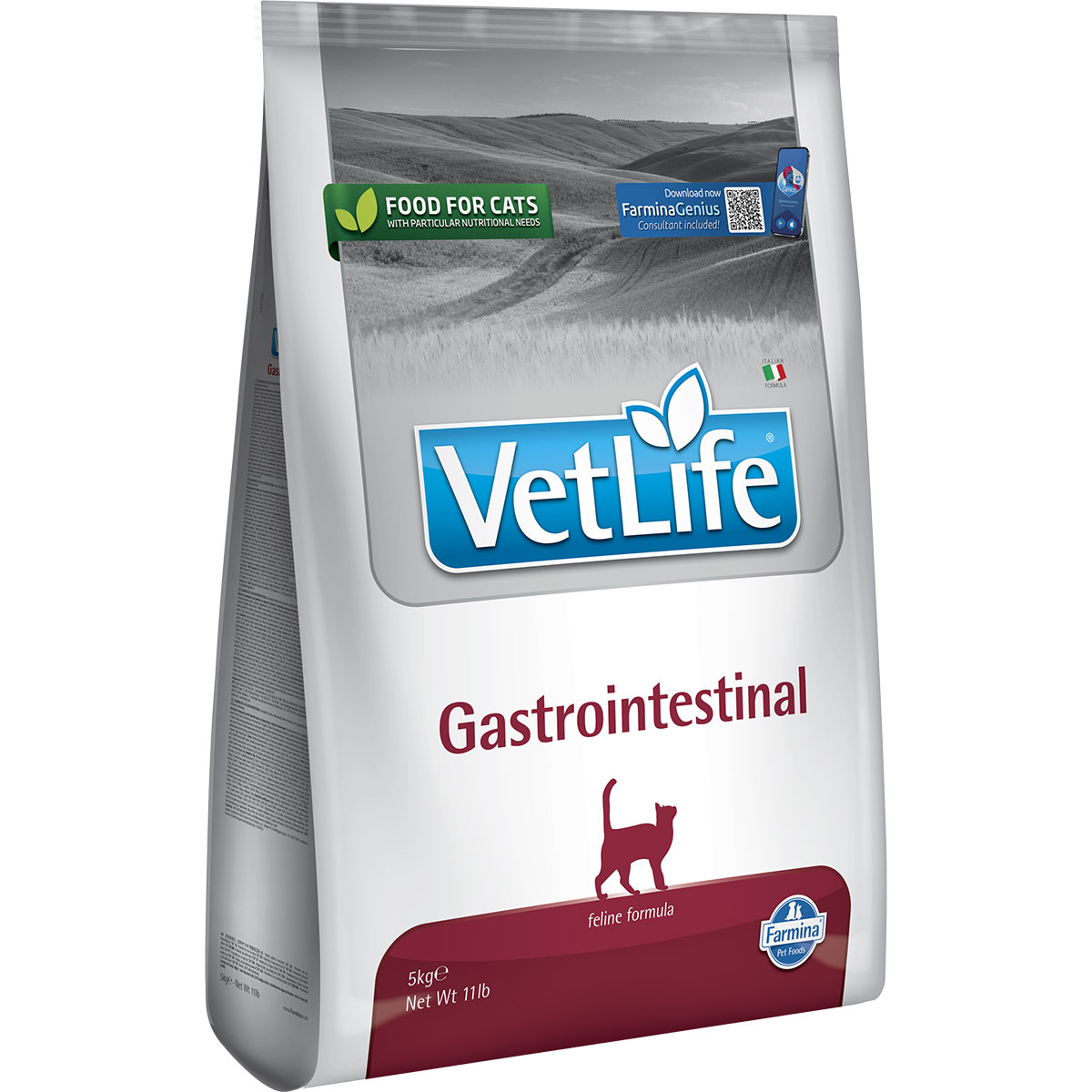 Farmina Vet Life Cat Gastrointestinal 5kg Farmina Vet Life Cat Gastrointestinal 5kg von Vet Life