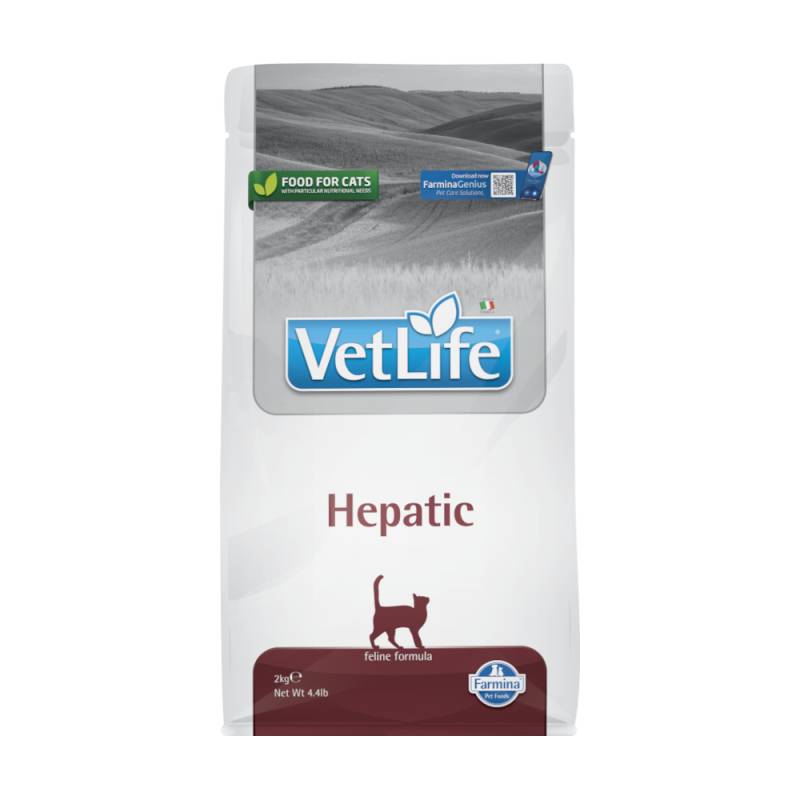 Farmina Vet Life Cat Hepatic - Sparpaket: 2 x 2 kg von Vet Life