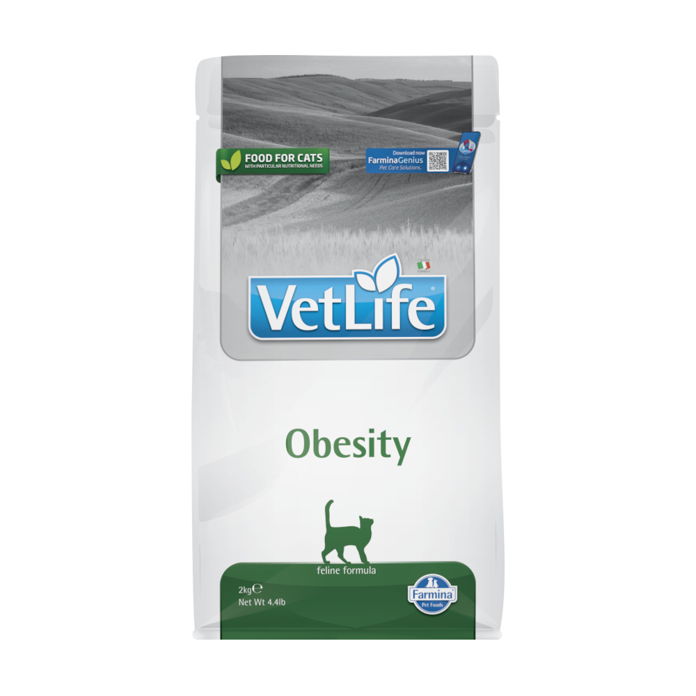 Farmina Vet Life Cat Obesity - 2 kg Farmina Vet Life Cat Obesity - 2 kg von Vet Life