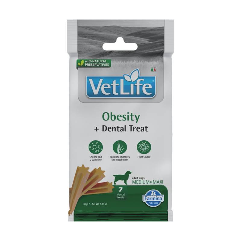 Farmina Vet Life Dental Treat Obesity Medium/Maxi 110g von Vet Life