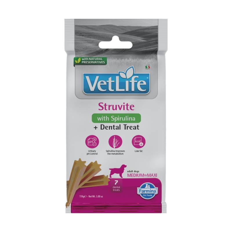 Farmina Vet Life Dental Treat Struvit Medium/Maxi 110g von Vet Life