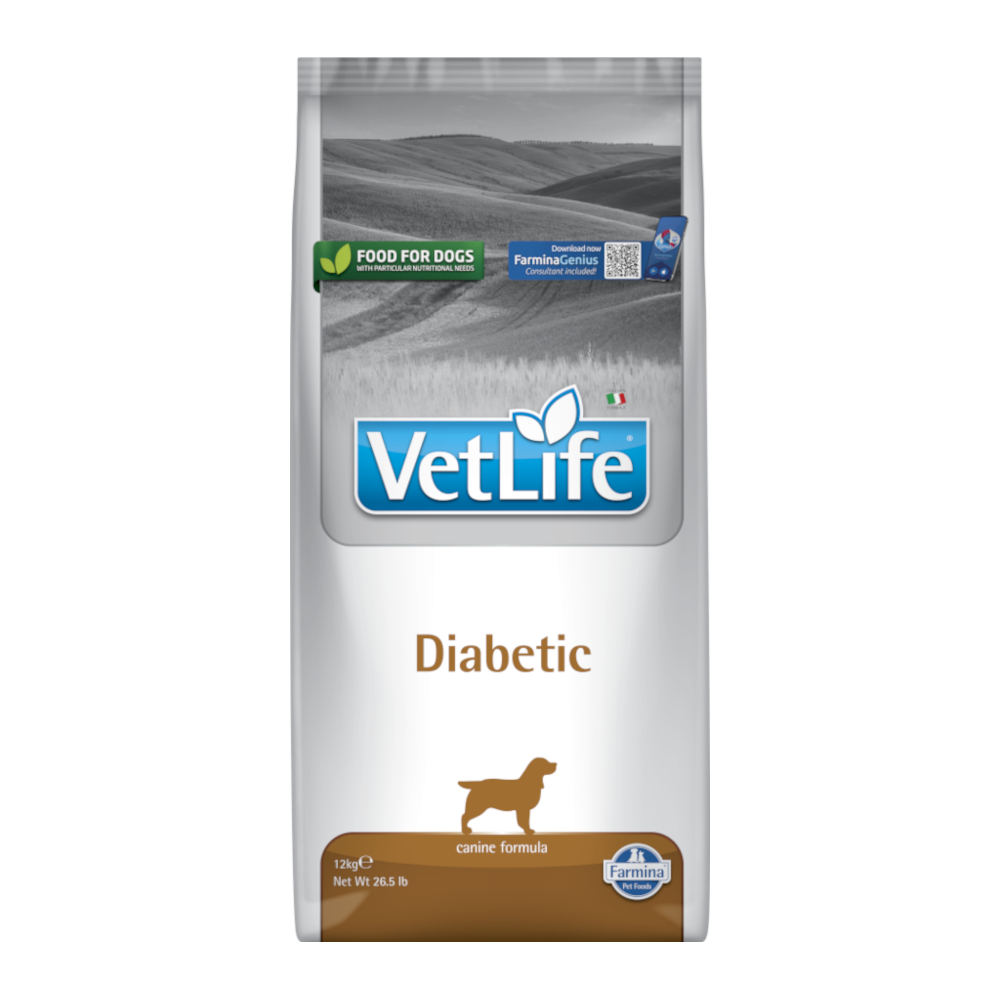 Farmina Vet Life Dog Diabetic - Sparpaket: 2 x 12 kg Farmina Vet Life Dog Diabetic - Sparpaket: 2 x 12 kg von Vet Life
