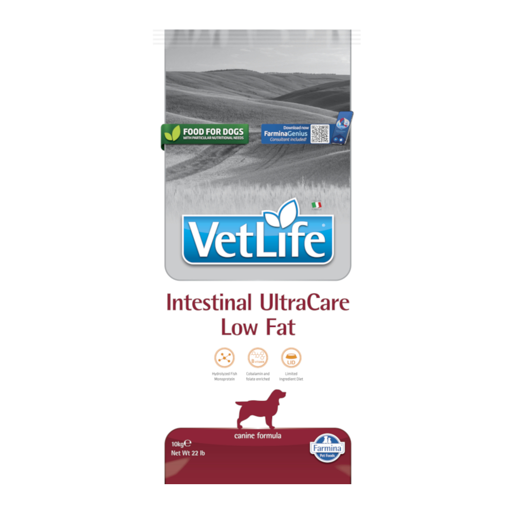 Farmina Vet Life Dog Intestinal UltraCare Low Fat - 10 kg Farmina Vet Life Dog Intestinal UltraCare Low Fat - 10 kg von Vet Life