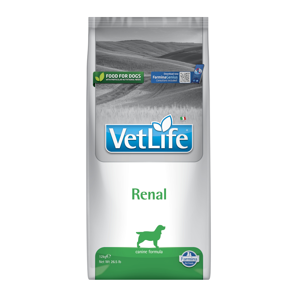 Farmina Vet Life Dog Renal - Sparpaket: 2 x 12 kg Farmina Vet Life Dog Renal - Sparpaket: 2 x 12 kg von Vet Life