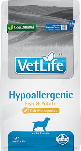 Vet Life Hipo Fish and Potato Dog Einzelpackung 1 x 2 Kg von Vet Life