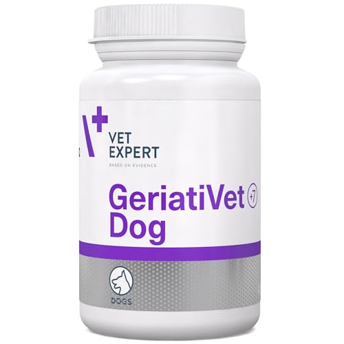 VetExpert GeriativetDog ist ein Ergänzungsfuttermittel für ältere Hunde - 45 Tabletten von Vet Expert