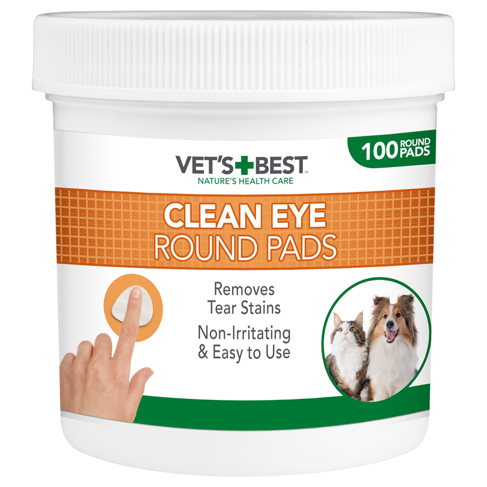 Vet's Best® Clean Augenpads für Hunde - 100 Stück von Vet's Best