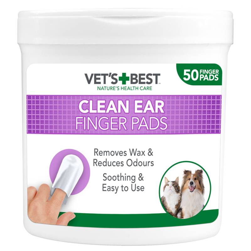 Vet's Best® Clean Ohren-Reinigungspads - 50 Pads von Vet's Best