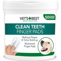 Vet's Best® Clean Zahn-Reinigungspads - 2 x 50 Pads von Vet's Best
