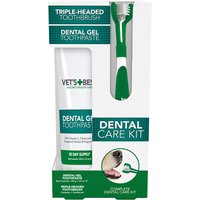 Vet's Best® Zahnpflege Set für Hunde - 2-teilig (Zahnbürste & Zahnpasta) von Vet's Best