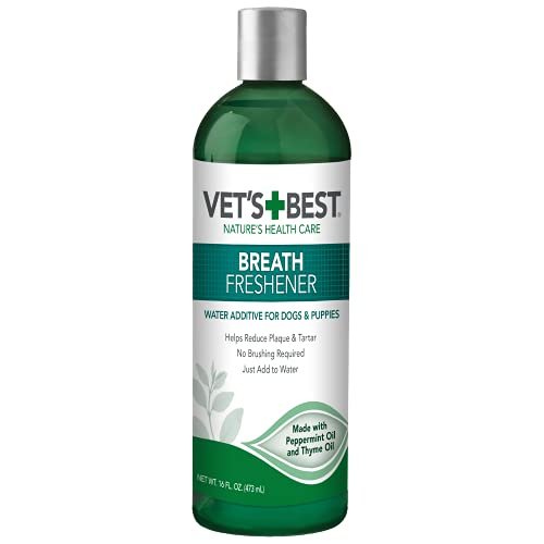 Vet's Best Atem Lufterfrischer | Wasserzusatz für Hunde und Welpen | Tierärztliche Formulierung | 473 ml von Vet's Best