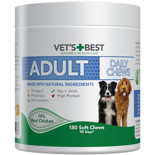 Vet's Best Daily Soft Chews - Supplements for Adult Dogs, 180 Chews von Vet's Best
