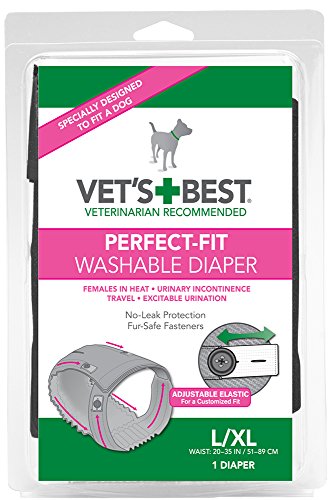 Vet's Best Perfekt-Fit Windeln für Hündinnen L/XL von Vet's Best