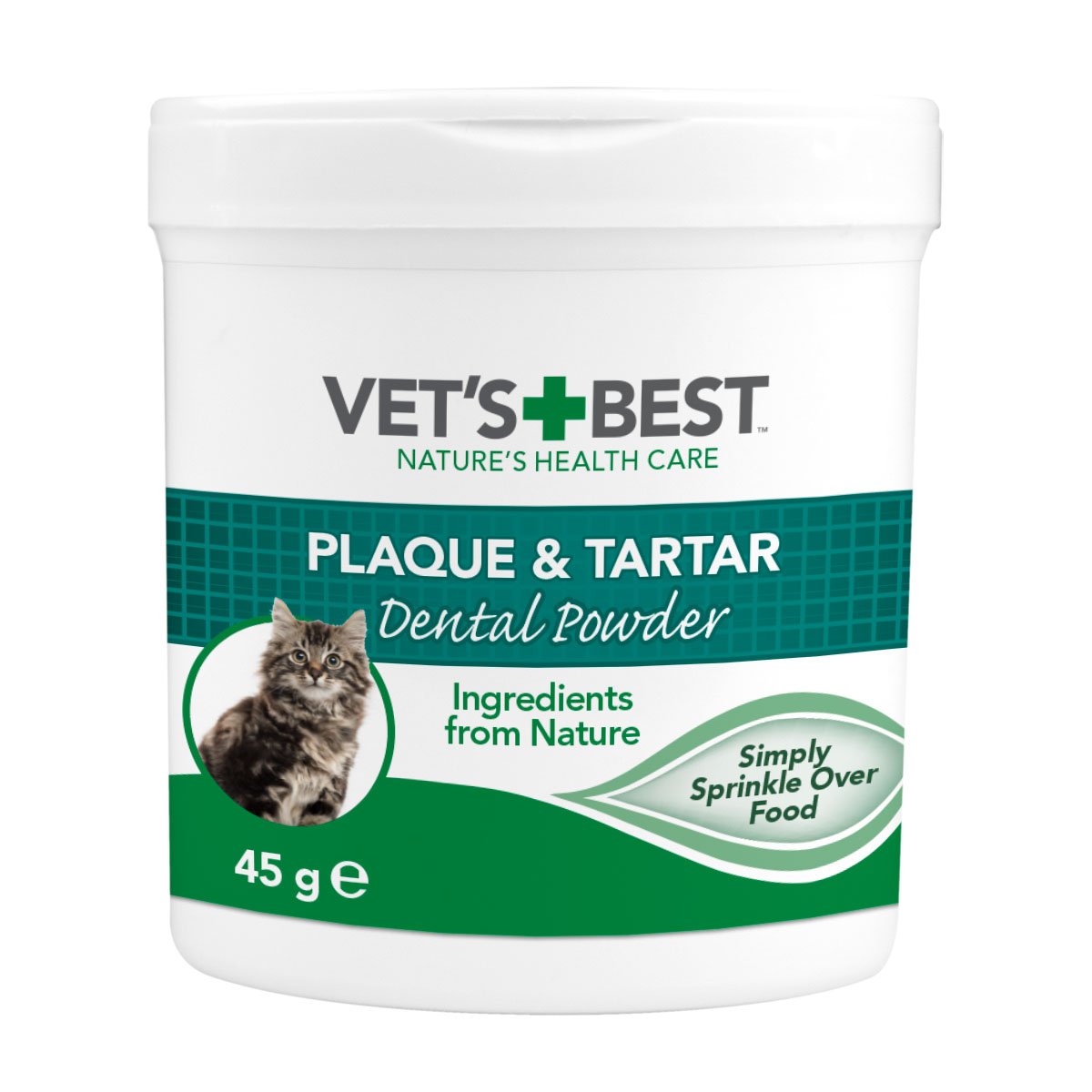 Vet's Best Zahnpulver für Katzen 45g Vet's Best Zahnpulver für Katzen 45g von Vet's Best