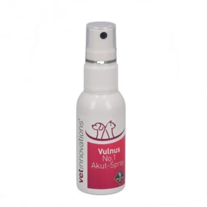 Vulnus No. 1 Akut-Spray Unterstützt die Wundversorgung Vulnus No. 1 Akut-Spray Unterstützt die Wundversorgung von VetInnovations