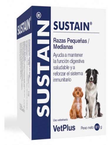 Vetplus Sustain Kleine und Mittlere Rassen 30 Umschläge 500 g Vetplus Sustain Kleine und Mittlere Rassen 30 Umschläge 500 g von VetPlus