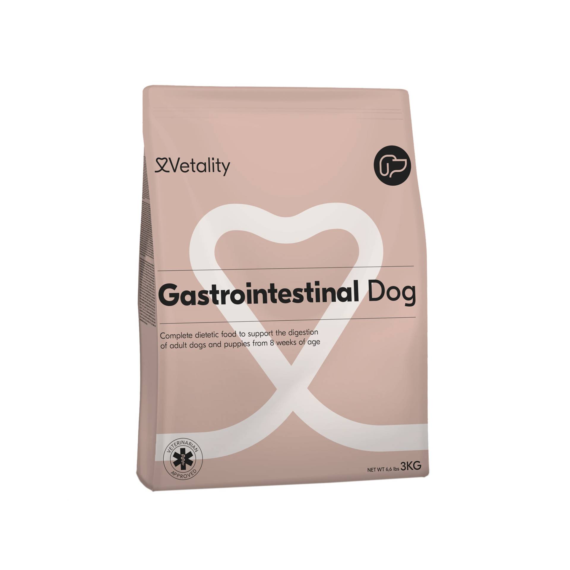 Vetality Gastrointestinal Dog - 3 kg + 6 x 400 g Gastrointestinal Dog Wet Vetality Gastrointestinal Dog - 3 kg + 6 x 400 g Gastrointestinal Dog Wet von Vetality