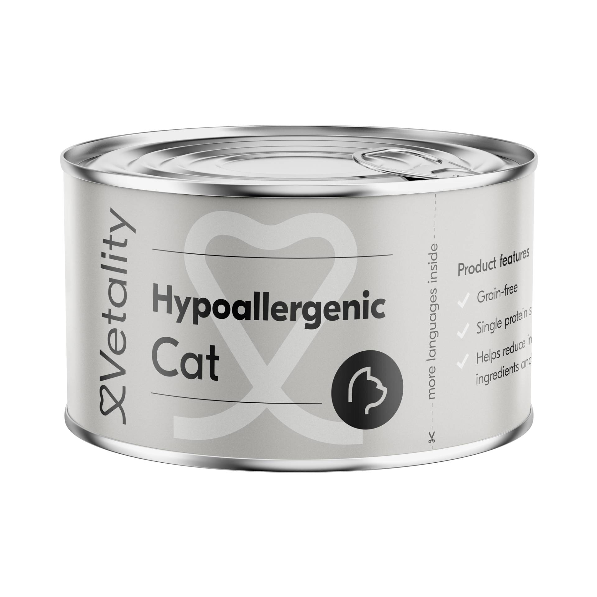Vetality Hypoallergenic Cat Wet - 24 x 85 g von Vetality