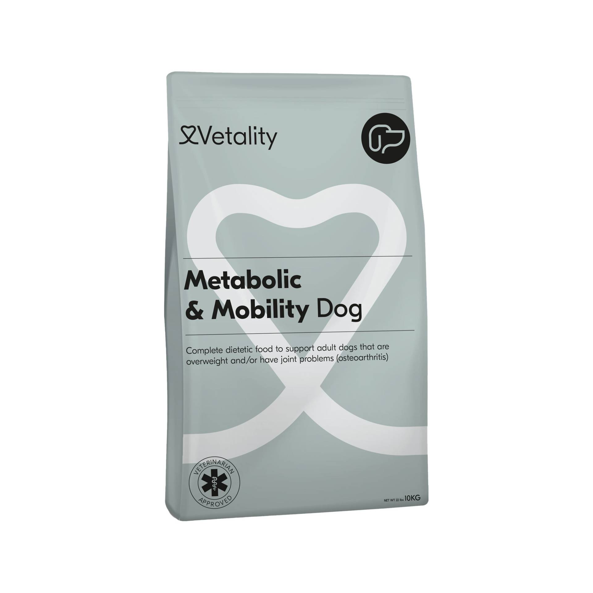 Vetality Metabolic & Mobility Dog - 3 x 3 kg von Vetality