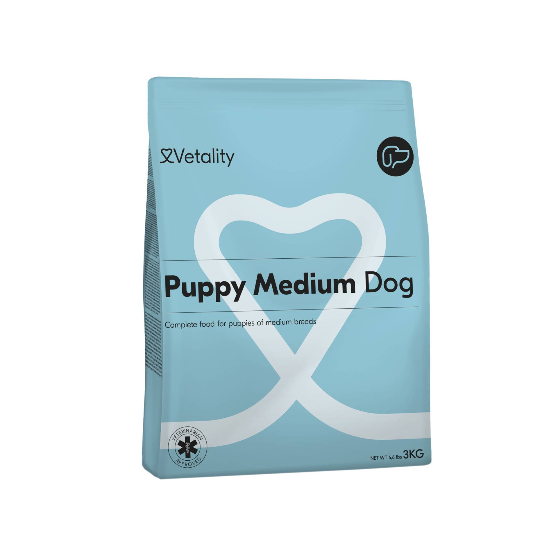 Vetality Puppy Medium - 2 x 3 kg von Vetality