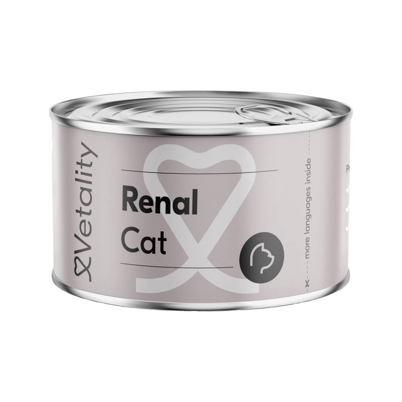 Vetality Renal Cat Wet - 12 x 100 g von Vetality