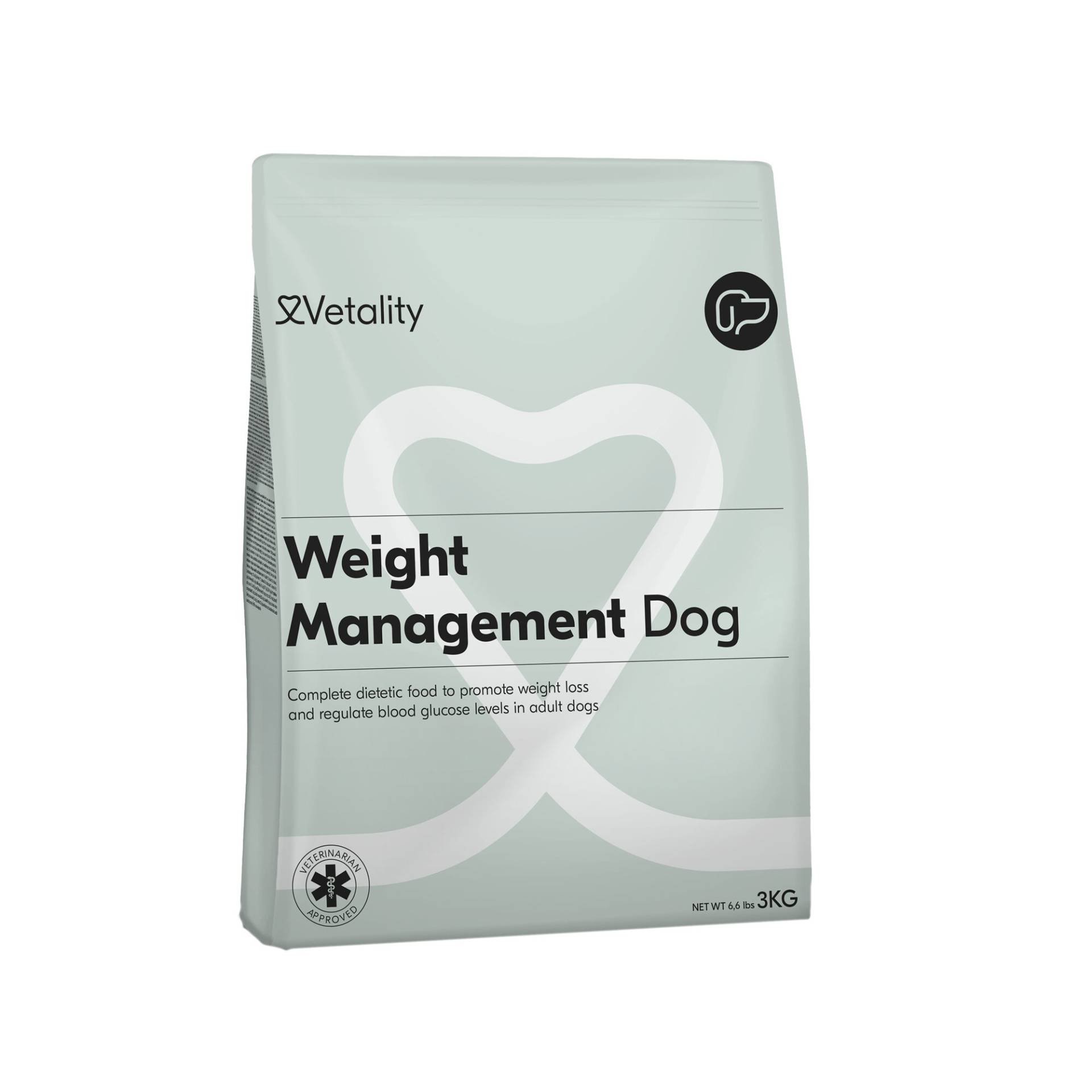 Vetality Weight Management Hund - 3 x 3 kg von Vetality