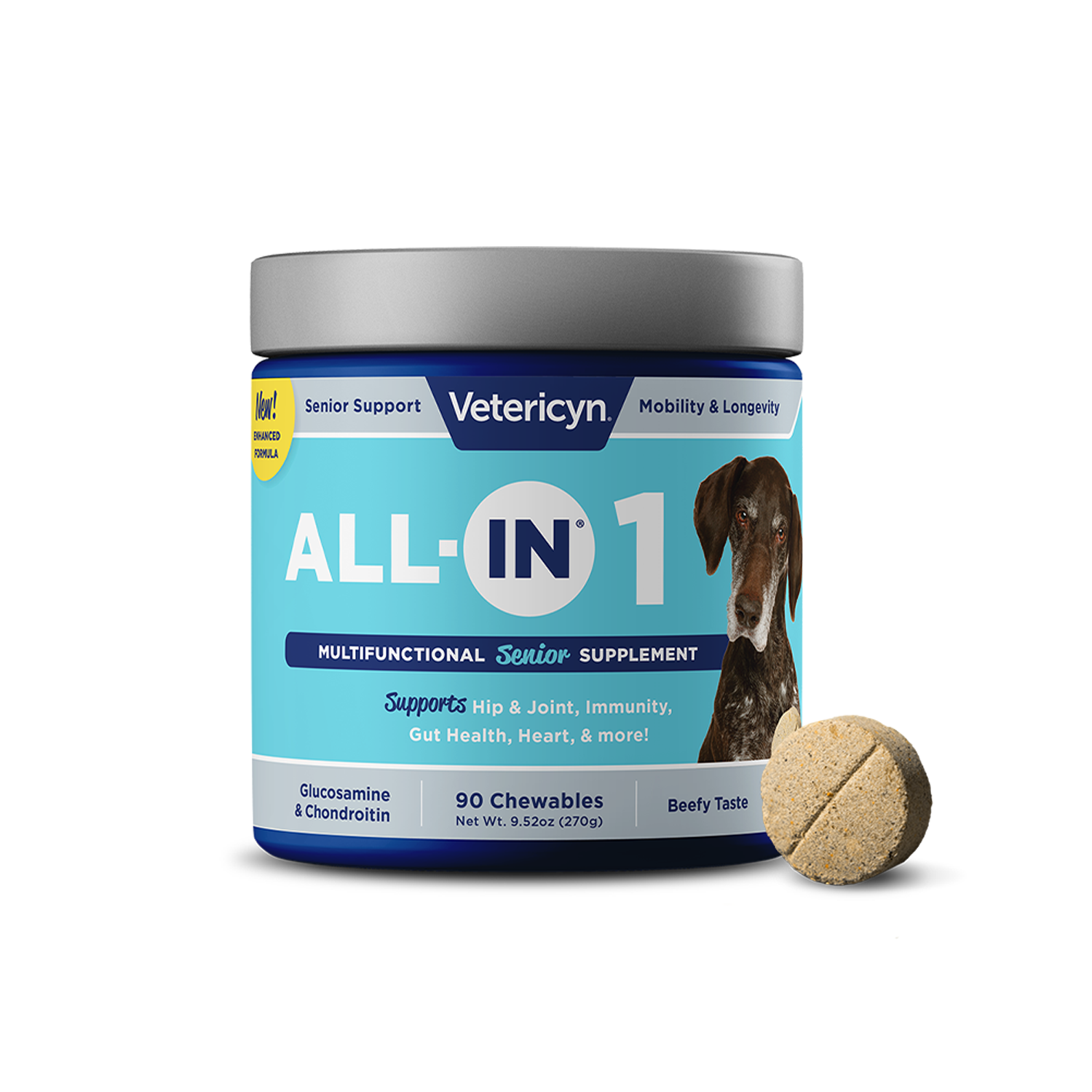 Vetericyn ALL-IN Senior - 90 stucks Vetericyn ALL-IN Senior - 90 stucks von Vetericyn