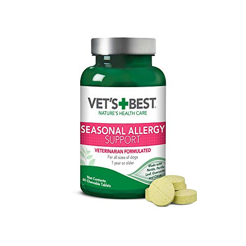 Vet's Best Natural Formula Remedy Seasonal Allergy Support 60 Chewable Tabs von Vet's Best