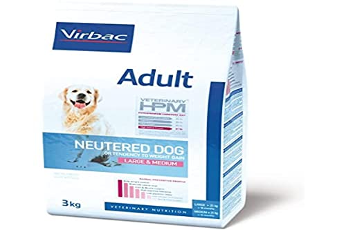 VIRBAC HPM Canine Adult NEUTERED Large MEDIUM 3KG von Virbac