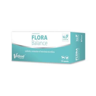 Vetfood Flora Balance Ergänzungsfuttermittel, 120 Kapseln von Vetfood