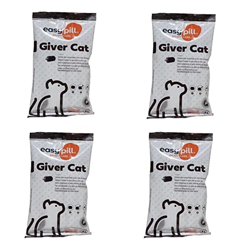 Vetinnov Easypill Cat für Katzen - Snack zur Erleichterung der Tabletteneingabe - Bundle - 4 x 4 x 10g von Vetinnov