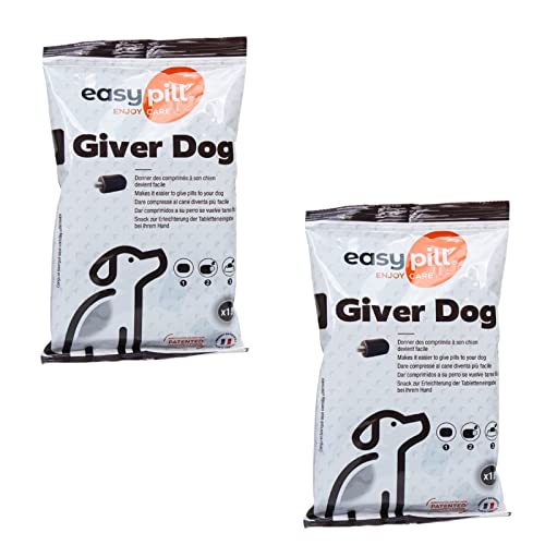Easypill Dog zur Tabletteneingabe für Hunde - Doppelpack - 2 x 15 x 5g von Easypill