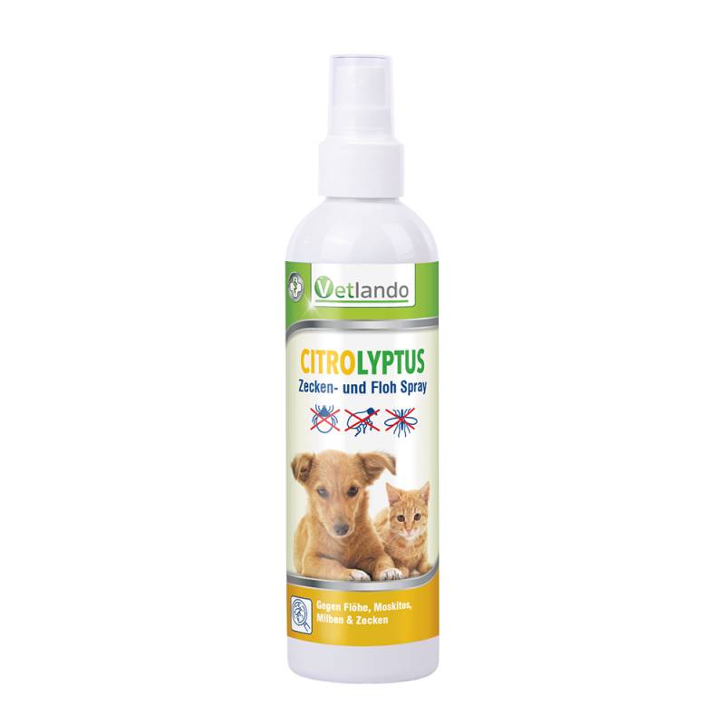 Vetlando Citrolyptus Zecken- & Floh-Spray - 250 ml Vetlando Citrolyptus Zecken- & Floh-Spray - 250 ml von Vetlando