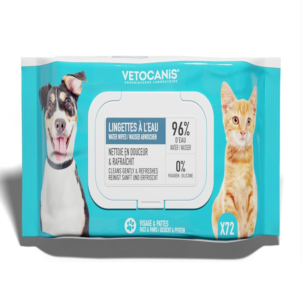 Vetocanis Reinigungstücher - 72 Stück von Vetocanis