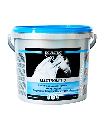 EQUISTRO® Electrolyt 7 | Ergänzungsfuttermittel für Pferde | Zum Ausgleich von Elektrolytverlusten bei übermäßigem Schwitzen | Premium Qualität | 3kg von Vetoquinol - Equistro