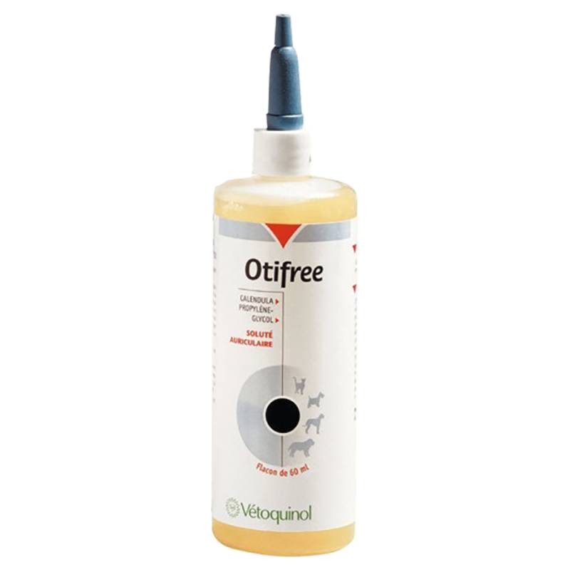 Otifree Ear Cleaning Solution - 60 ml von Vetoquinol