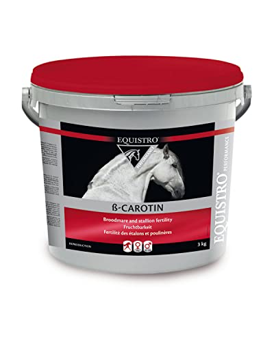 Vetoquinol EQUISTRO Beta Carotin Pferd - Ergänzungsfuttermittel zur Steigerung der Fruchtbarkeit 3kg von Vetoquinol