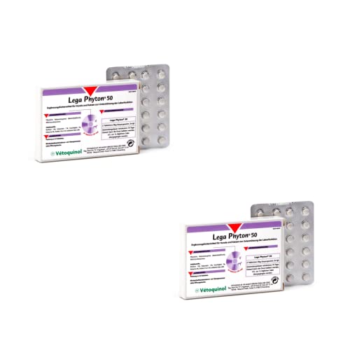 Vetoquinol Lega Phyton 50 - Doppelpack - 2 x 24 Tabletten von Vetoquinol