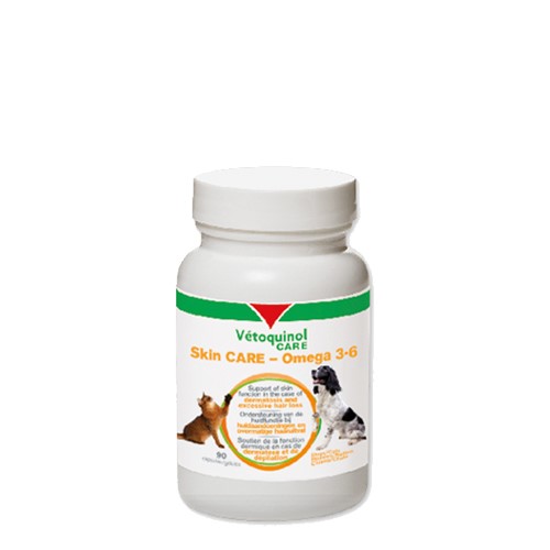 Vétoquinol Skin Care Omega 3-6 - 90 Kapseln von Vetoquinol