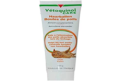 Vetoquinol VTQ Care Haarball Cat Gel Tube von 120 g von Vetoquinol
