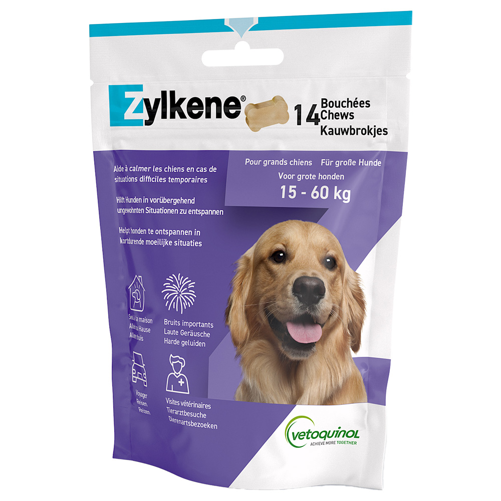 Zylkene Chews - 14 Chews (für große Hunde) von Vetoquinol
