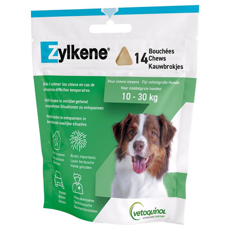 Zylkene Chews - 2 x 14 Chews (für mittelgroße Hunde) von Vetoquinol