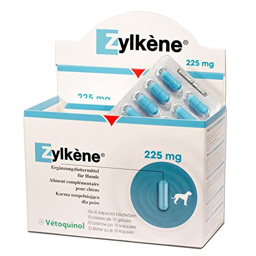 Zylkene - Ergänzungsfuttermittel für Hunde ab 10kg - 2x30 Kapseln von Vetoquinol