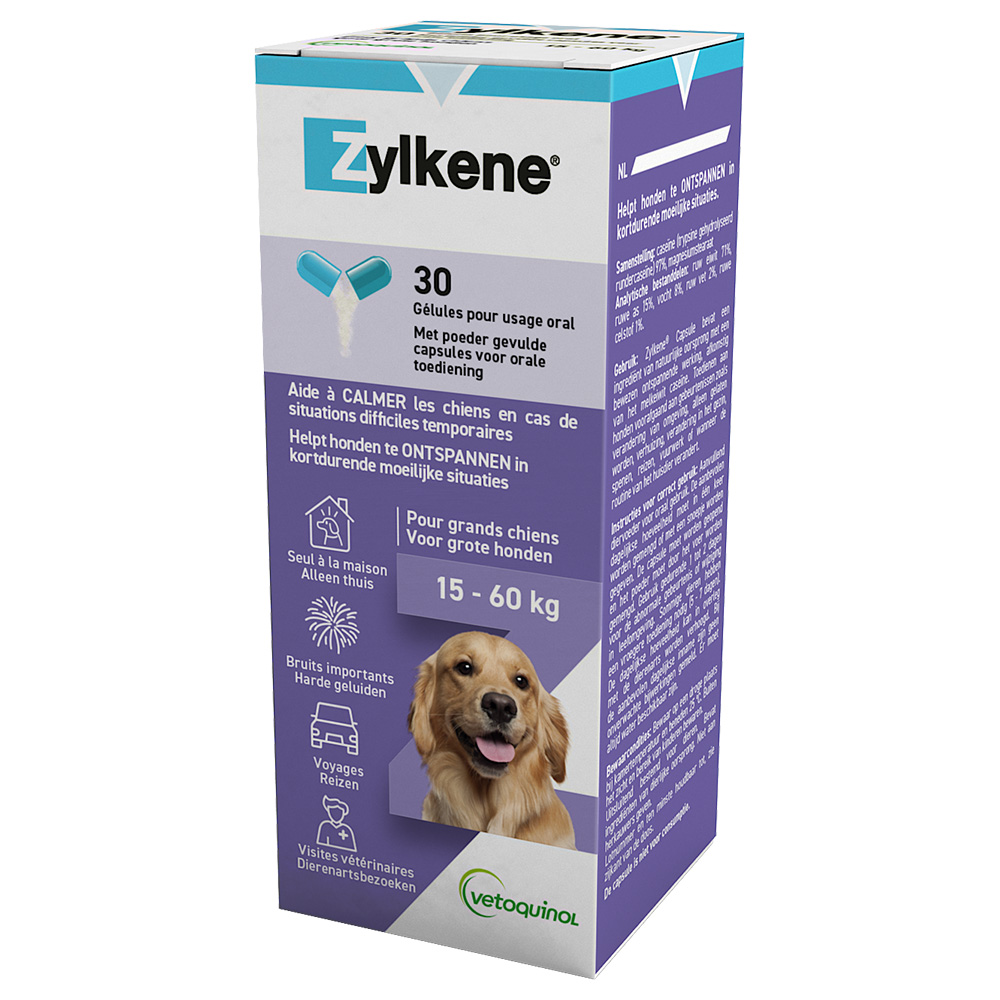 Zylkene Kapseln 450 mg Hund > 30 kg - 30 Stück von Vetoquinol