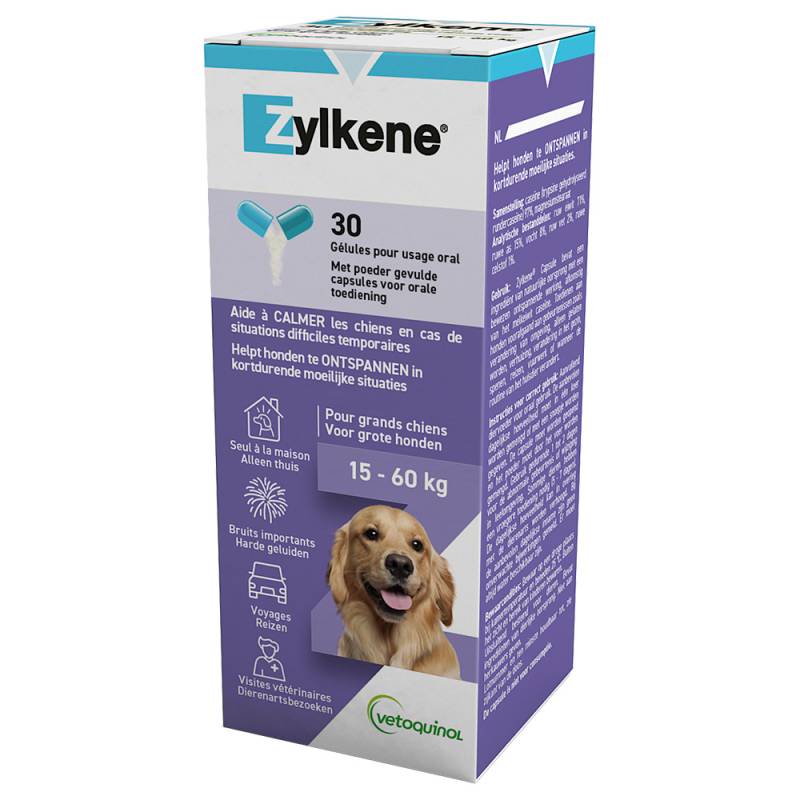 Zylkene Kapseln 450 mg Hund > 30 kg - 30 Stück von Vetoquinol